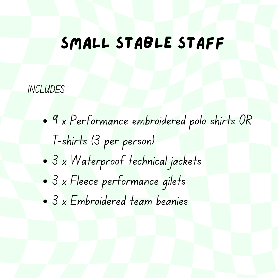 Small Stable - Staff Bundle